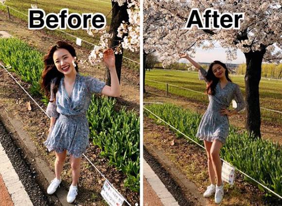 '외모지상주의' 모델 하늘 / 사진='외모지상주의' 하늘 인스타그램