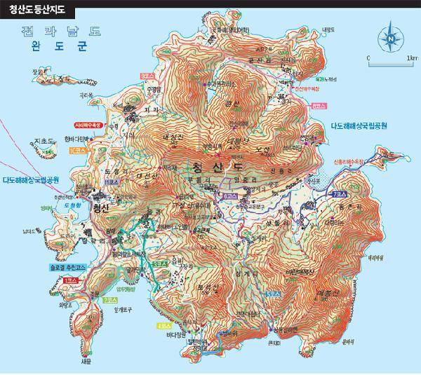 [월간산]/동아지도 제공