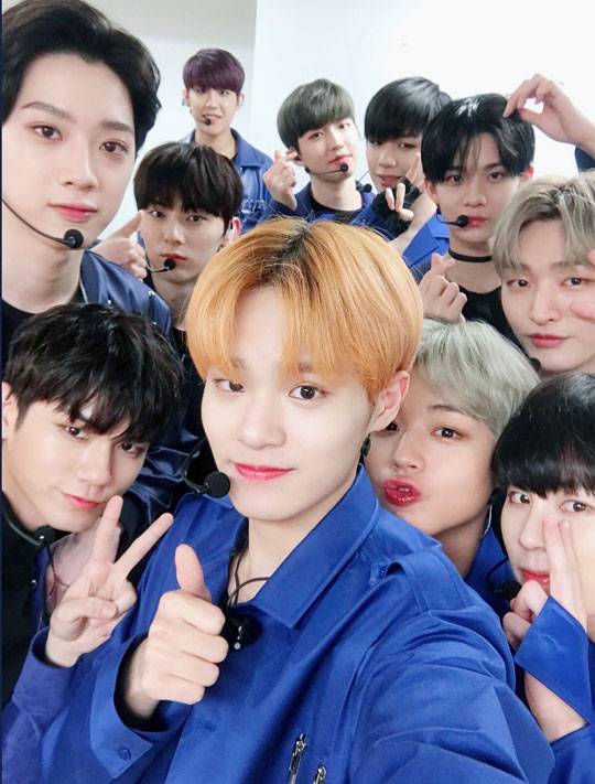 사진│워너원 공식 SNS