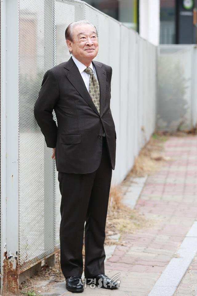 배우 이순재/사진=조은정 기자