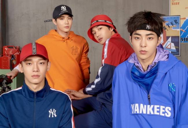 MLB 버킷햇 모델 컷 이미지.