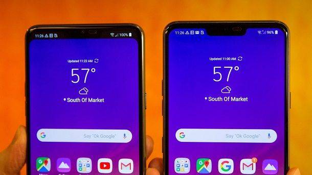 LG전자 'G7 씽큐'.(사진=씨넷)