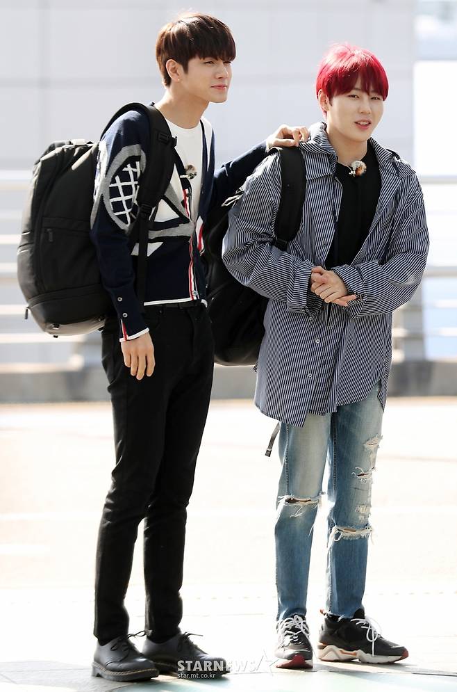 [★포토]옹성우-하성운, '정글로 떠나요!'