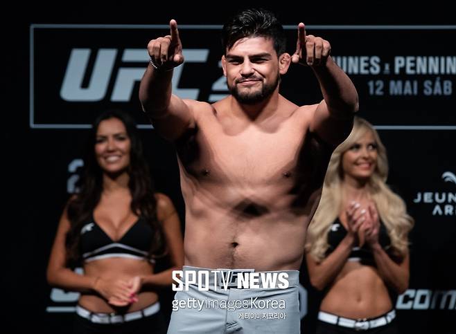 ▲ 켈빈 가스텔럼은 몸무게를 여유 있게 맞췄다.