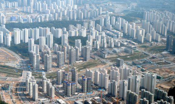 세종시 신축 아파트 전경. [중앙포토]