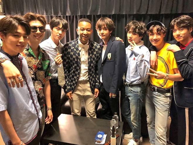 방탄소년단, 존 레전드/존 레전드 트위터