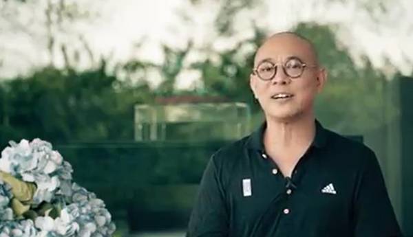 이연걸 근황, 이연걸 2018년 신년 인사 영상 캡처