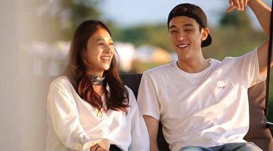 장신영(왼쪽) 강경준(오른쪽) 동상이몽2 스틸 컷