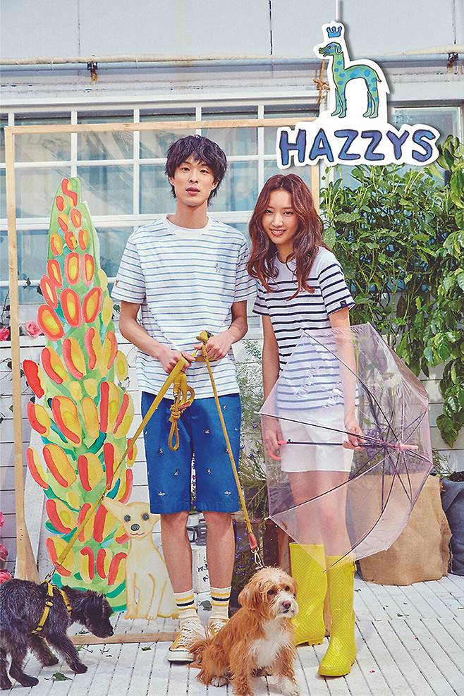 헤지스X토드 셀비 아티스트 에디션 컬렉션. /사진제공=LF