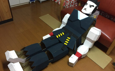 종이로 만든 버추어파이터 아키라