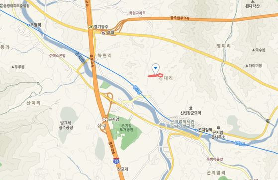 새로운 주인을 찾은 옛 남양 신경정신병원 부지. [사진 네이버지도]