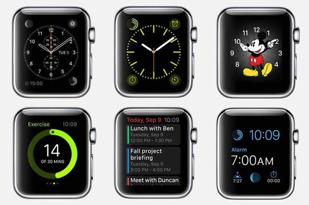 애플워치 워치 페이스 (사진=씨넷)