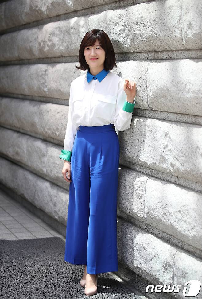 JTBC 드라마 '밥 잘 사주는 예쁜 누나'에서 서경선 역으로 활약한 배우 장소연이 24일 서울 종로구 뉴스1 사옥에서 인터뷰를 갖고 있다. 2018.5.24/뉴스1 © News1 박지혜 기자