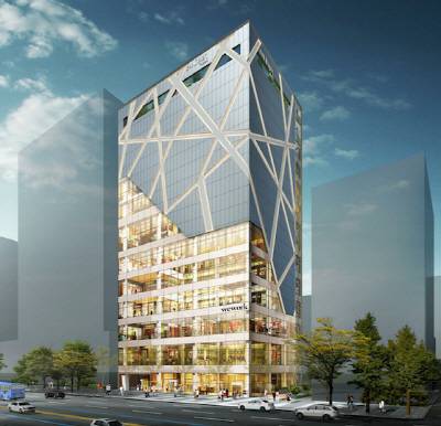 위워크 홍대점 투시도 (현 아일렉스 스퀘어 홍대) [자료 = 위워크]