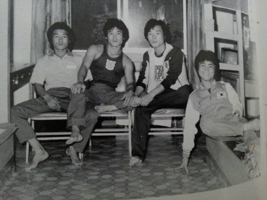 ◇한국체대 4회 동기들. 왼쪽부터 이윤희, 박군순, 김한석, 박기철. <사진제공=조영섭 문성길복싱클럽 관장>