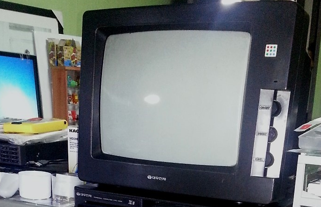 대우 RGB 모니터 블랙