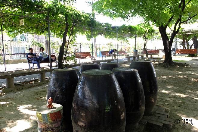 무더위 쉼터로 손색없는 곳.  ⓒ김종성