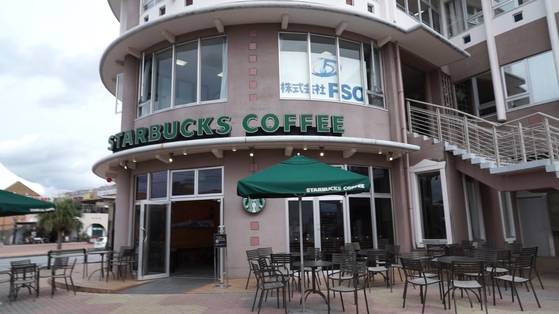 사진 속 커피숍이 동양 최초의 프렌차이즈 커피숍이라고 한다. [사진 현종화]