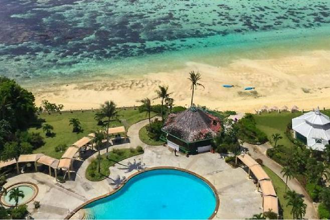 투몬 베이에 위치해 환상적인 뷰를 자랑하는 괌 퍼시픽 스타 리조트. (사진=괌 퍼시픽 스타리조트 코리아 홈페이지 제공)