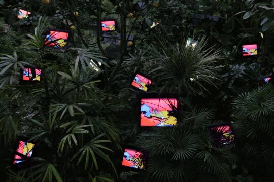 백남준 ‘TV 정원(TV Garden)’ 1974/2002년작 ⓒNam June Paik Studios /사진제공=백남준아트센터