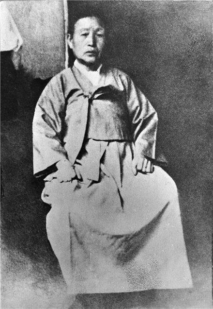 조마리아 여사의 생전 모습. 국가보훈처 제공