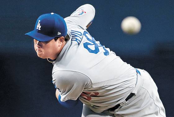 트레이드 가능성 제기된 류현진. [AP=연합뉴스]