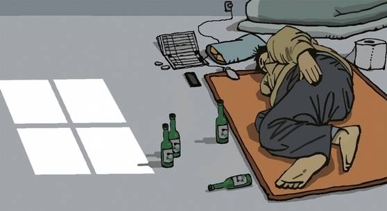 고독사란 말 그대로 아무도 인지하지 못하는 상황에서 죽음을 맞이하는 것을 뜻한다. 무연고자 사망과는 달리 가족이 있는 사람에게도 얼마든지 일어날 수 있다. [중앙포토]