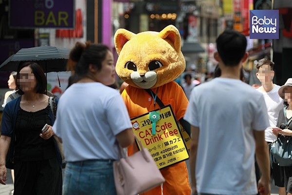 "더워도 너무 더워" 최대성 기자 ⓒ베이비뉴스