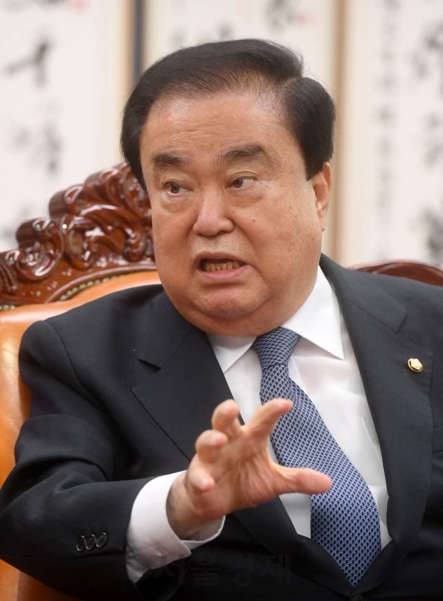 문희상 국회의장 /권욱기자