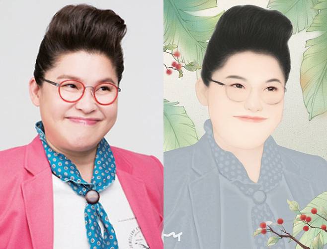 방송인 이영자. 왼쪽 사진 출처 뉴에이블엔터테인먼트