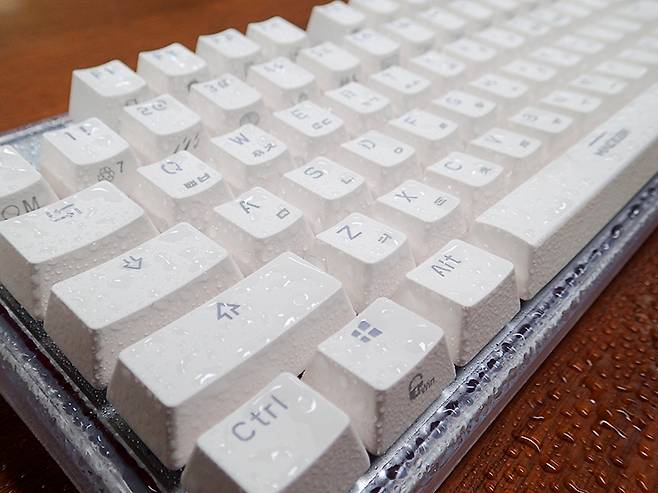 방수 기능을 갖춘 키보드에 관해서는 '방수 키보드'편에서 소개할 예정이다