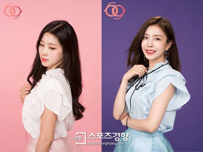 걸그룹 베리굿 멤버 조현, 고운의 첫 정규앨범 재킷 사진. 사진 제이티지엔터테인먼트