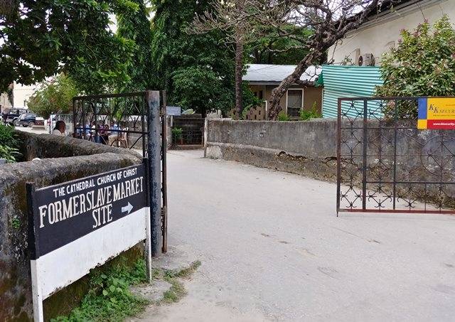 ▲ 과거 노예시장터