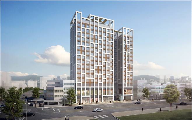 서울 종로구 종로5가 138-4번지에 들어설 오피스텔 조감도. 사진=서울시