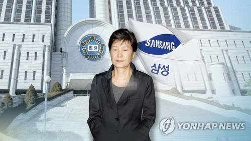 '국정농단' 박근혜 뇌물죄 (CG)  [연합뉴스TV 제공]