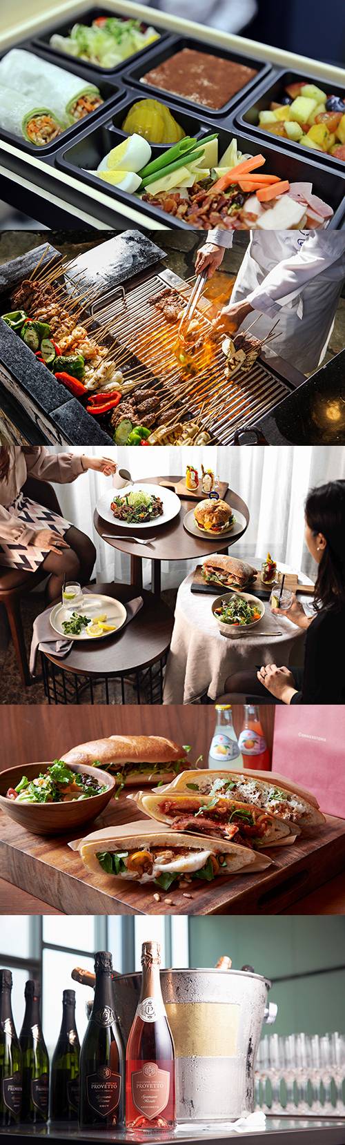 호텔 음식점이 비싸기만 한 것은 아니다. ‘착한 가격’으로 셰프의 솜씨가 담긴 도시락과 무제한 맥주 바비큐 등을 즐길 수 있다.