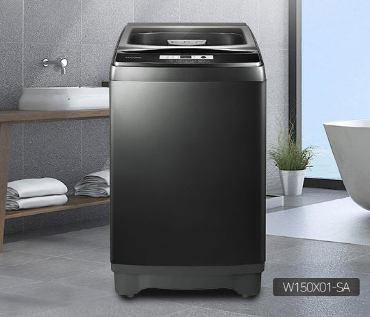 대우루컴즈가 15㎏ 대용량 세탁기 신제품(모델명: W150X01-SA)을 출시했다고 31일 밝혔다. <대우루컴즈 제공>