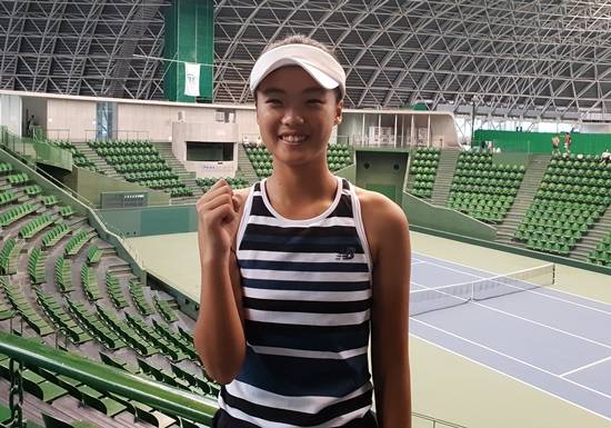 제2차 효고국제주니어 8에 오른 구연우. 사진= 스포티즌 제공