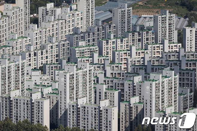 서울의 한 아파트 단지의 모습 © News1 유승관 기자