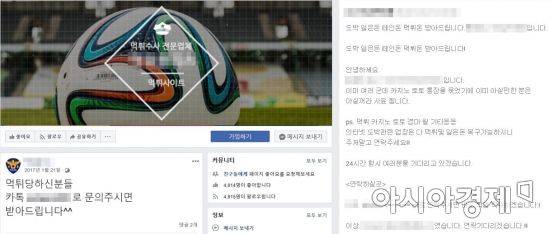 SNS와 온라인 커뮤니티 등에 올라온 일명 '먹튀 해결사' 광고.(사진=온라인 커뮤니티 캡처)