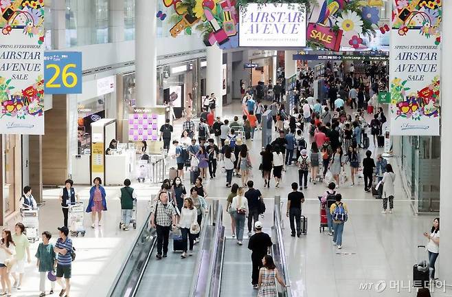 인천국제공항 면세점 /사진=김창현 기자