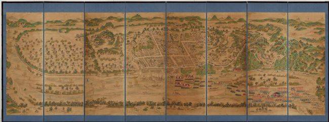 기성도8폭병풍 [사진제공=아모레퍼시픽미술관]