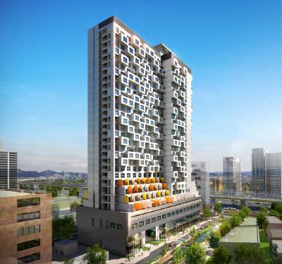 서면 데시앙 스튜디오 투시도 [자료 = 태영건설]