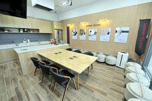 광주 암웨이 비즈니스 센터에 마련된 파티룸