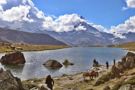 스위스 마테호른. 유럽 심장부에 자리한 세계제일의 관광명소인 스위스는 1인당 국민소득이 8만 달러가 넘는 세계 최상위 부자나라다. [중앙포토]