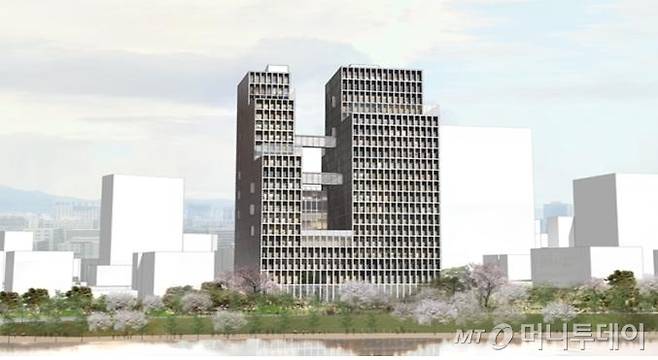 서울 종로구 숭인동 1424번지에 들어설 업무시설 및 근린생활시설 조감도. /사진제공=서울시