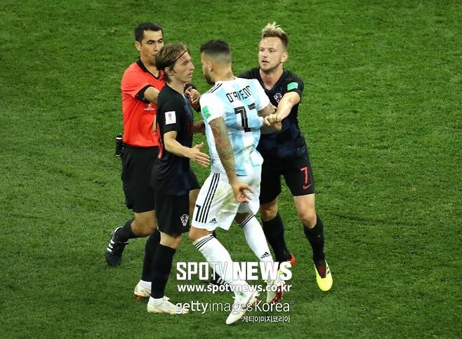 ▲ 모드리치와 라키티치는 우정이 깊다