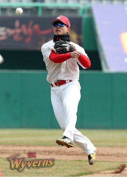 SK 와이번스 유격수 김성현. (사진=SK 제공)