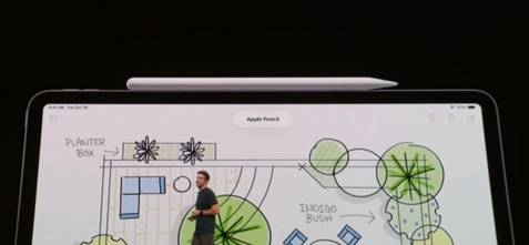 애플 펜슬 2세대는 자석이 내장돼 아이패드 측면에 붙는다. /애플 공식 홈페이지 캡쳐