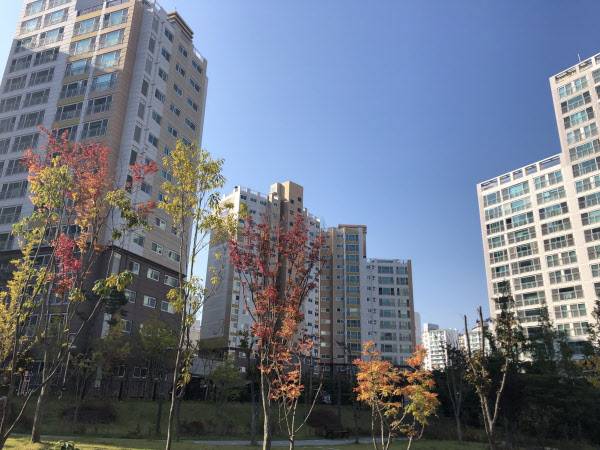 학군이 좋고 전문직 종사자 거주 비율이 높아 전통 부촌으로 통하는 광주광역시 봉선동. /이지은 기자